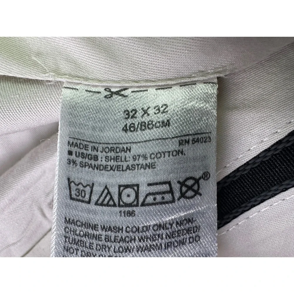 Banana Republic Slim Fit Chinos Mens Sz‎ 32x32 Tan Khaki Stretch Business Casual
